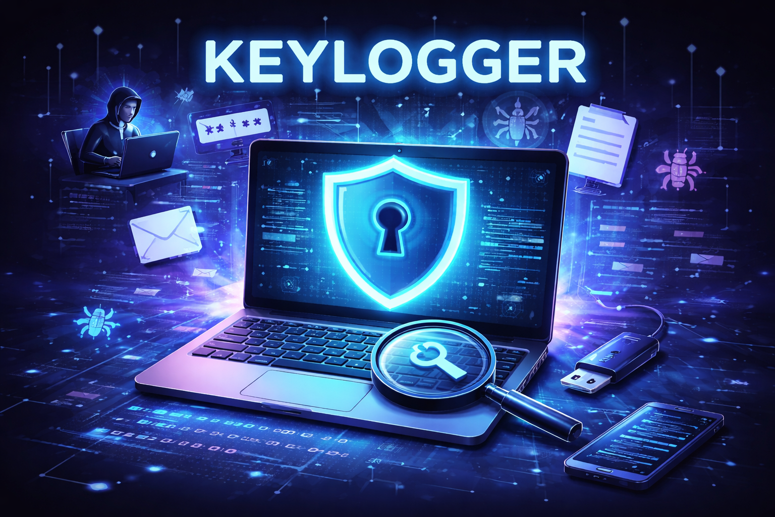 Keylogger project screenshot